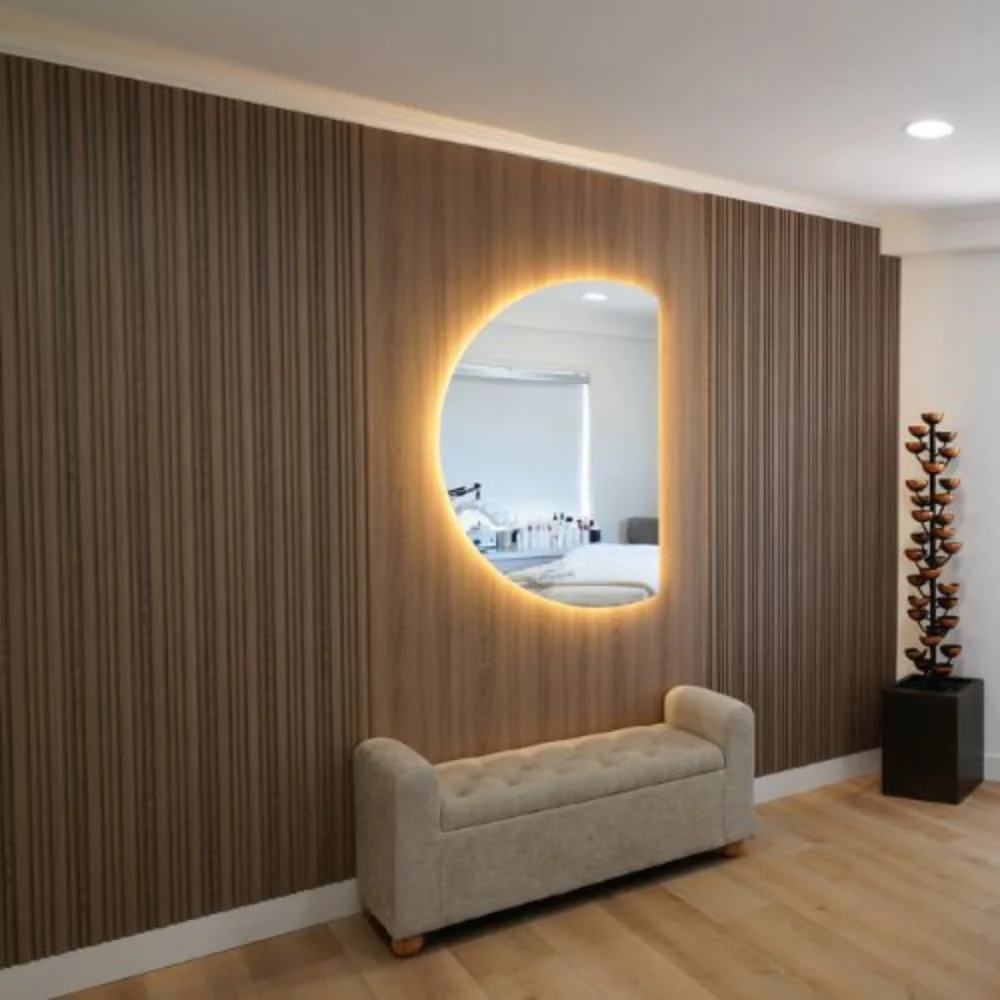 modern pvc wall panel design for bedroom